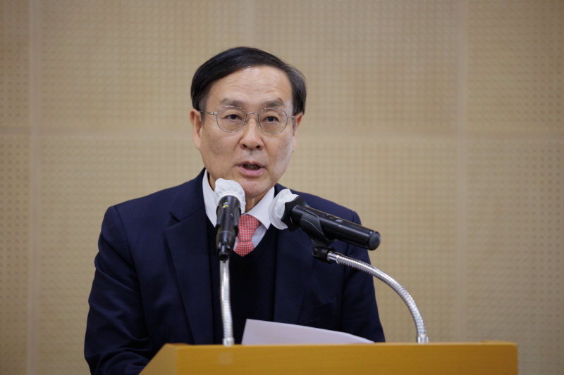 축사하는 오세정 총장