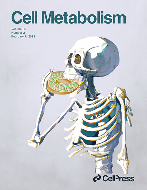 Cell Metabolism 2023년 2월호의 표지 사진